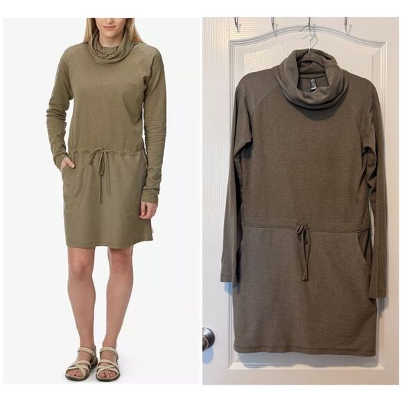 Mountain Hardwear Women's Shadow Knit Long-Sleeve Dress Size Medium - Picture 1 of 11